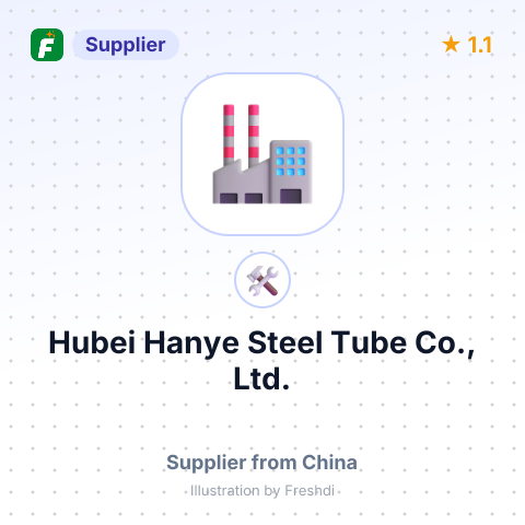 Hubei Hanye Steel Tube Co., Ltd. – summary card, no photo uploaded yet