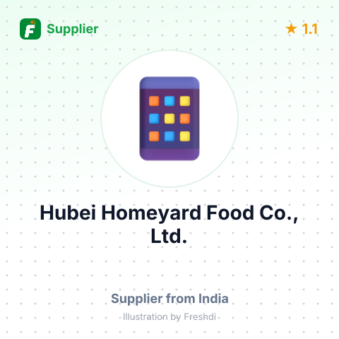 Hubei Homeyard Food Co., Ltd.  – summary card, no photo uploaded yet