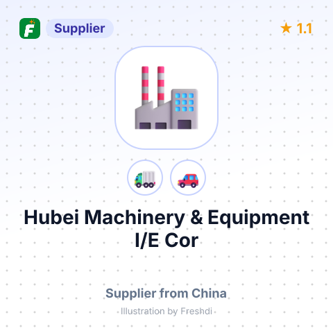 Hubei Machinery & Equipment I/E Cor – summary card, no photo uploaded yet