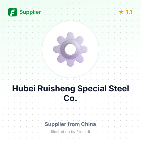 Hubei Ruisheng Special Steel Co. – summary card, no photo uploaded yet