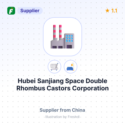 Hubei Sanjiang Space Double Rhombus Castors Corporation – summary card, no photo uploaded yet