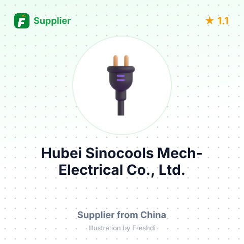 Hubei Sinocools Mech-Electrical Co., Ltd. – summary card, no photo uploaded yet