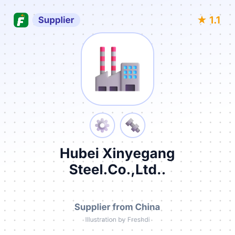 Hubei Xinyegang Steel.Co.,Ltd.. – summary card, no photo uploaded yet