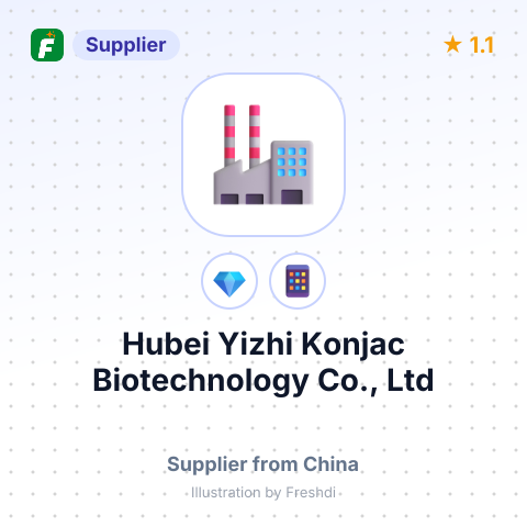 Hubei Yizhi Konjac Biotechnology Co., Ltd  – summary card, no photo uploaded yet