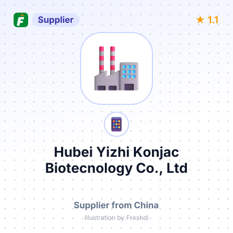 Hubei Yizhi Konjac Biotecnology Co., Ltd – summary card, no photo uploaded yet