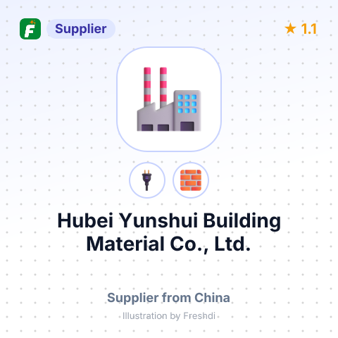 Hubei Yunshui Building Material Co., Ltd. – summary card, no photo uploaded yet