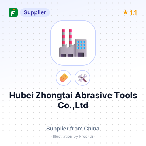 Hubei Zhongtai Abrasive Tools Co.,Ltd – summary card, no photo uploaded yet