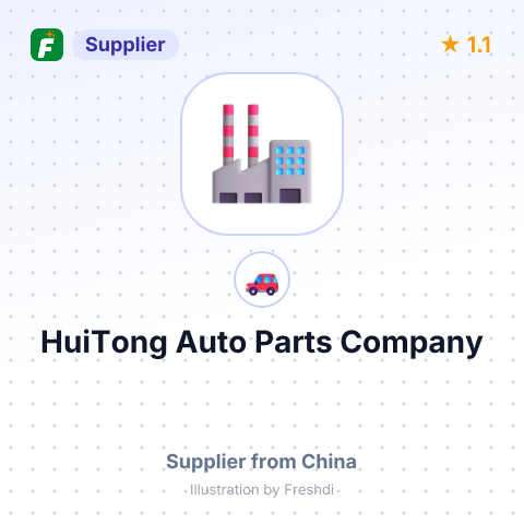 HuiTong Auto Parts Company – summary card, no photo uploaded yet