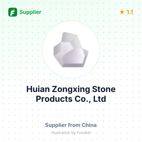 Huian Zongxing Stone Products Co., Ltd – summary card, no photo uploaded yet