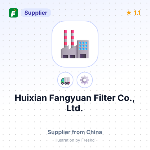 Huixian Fangyuan Filter Co., Ltd. – summary card, no photo uploaded yet