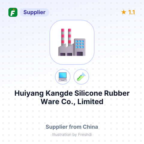 Huiyang Kangde Silicone Rubber Ware Co., Limited – summary card, no photo uploaded yet