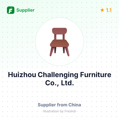 Huizhou Challenging Furniture Co., Ltd. – summary card, no photo uploaded yet
