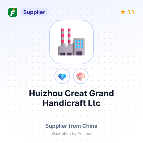 Huizhou Creat Grand Handicraft Ltc – summary card, no photo uploaded yet