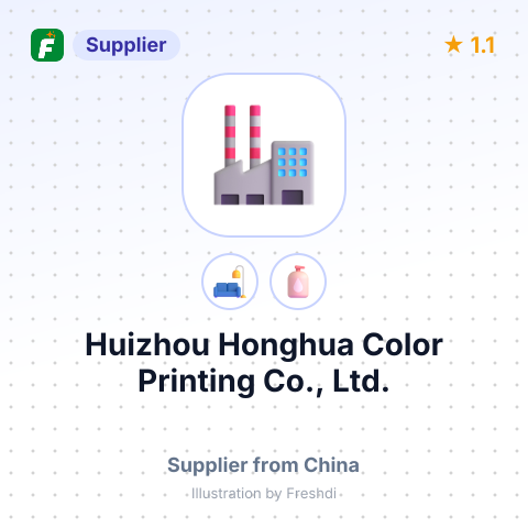 Huizhou Honghua Color Printing Co., Ltd. – summary card, no photo uploaded yet