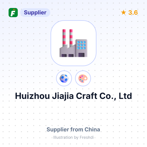 Huizhou Jiajia Craft Co., Ltd – summary card, no photo uploaded yet