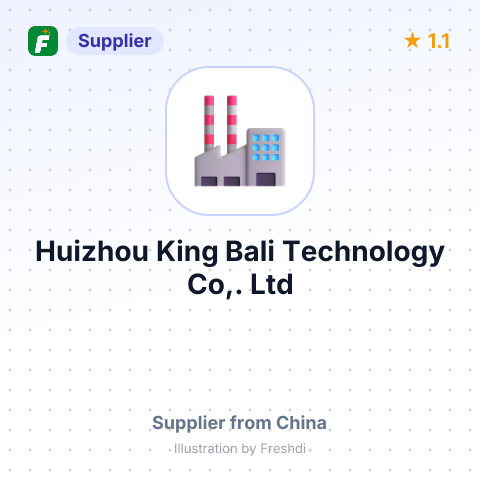 Huizhou King Bali Technology Co,. Ltd – summary card, no photo uploaded yet