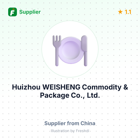 Huizhou WEISHENG Commodity & Package Co., Ltd. – summary card, no photo uploaded yet