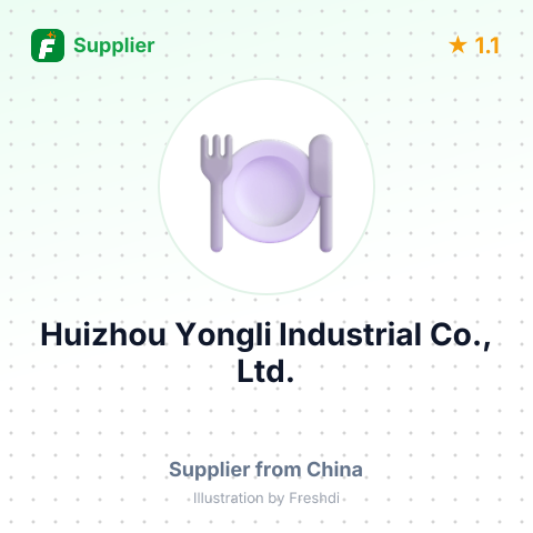 Huizhou Yongli Industrial Co., Ltd. – summary card, no photo uploaded yet