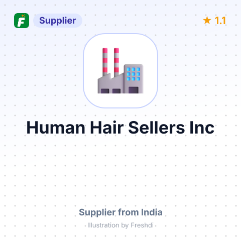 Human Hair Sellers Inc – summary card, no photo uploaded yet