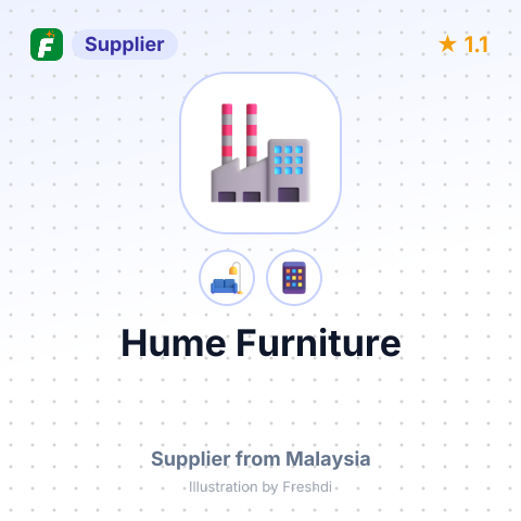 Hume Furniture – summary card, no photo uploaded yet