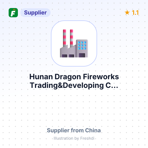 Hunan Dragon Fireworks Trading&Developing C... – summary card, no photo uploaded yet