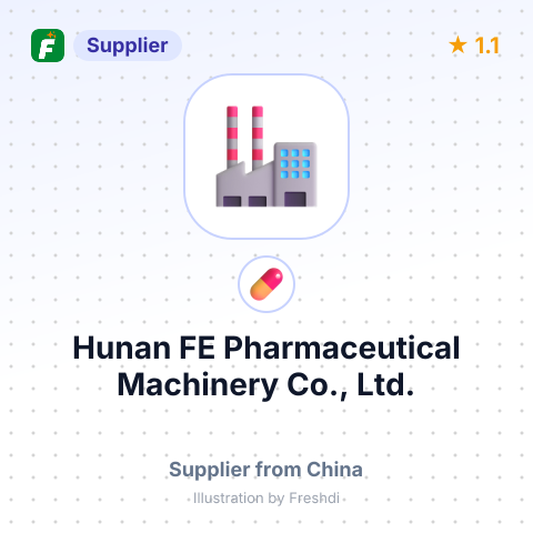Hunan FE Pharmaceutical Machinery Co., Ltd. – summary card, no photo uploaded yet