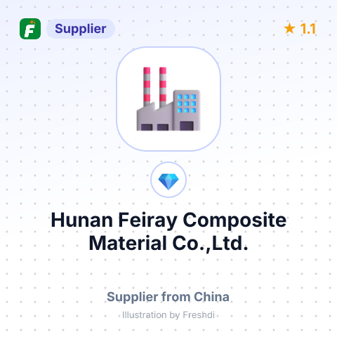 Hunan Feiray Composite Material Co.,Ltd. – summary card, no photo uploaded yet