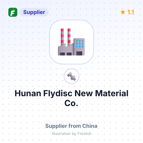 Hunan Flydisc New Material Co. – summary card, no photo uploaded yet