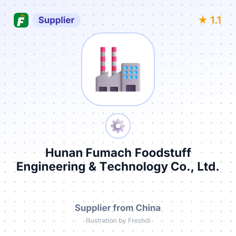 Hunan Fumach Foodstuff Engineering & Technology Co., Ltd. – summary card, no photo uploaded yet