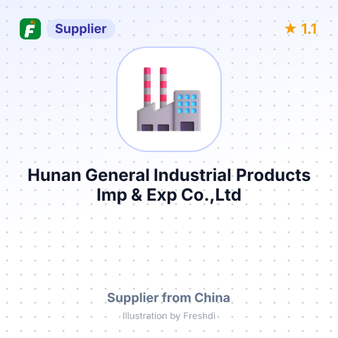 Hunan General Industrial Products Imp & Exp Co.,Ltd – summary card, no photo uploaded yet