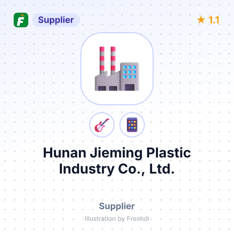 Hunan Jieming Plastic Industry Co., Ltd. – summary card, no photo uploaded yet