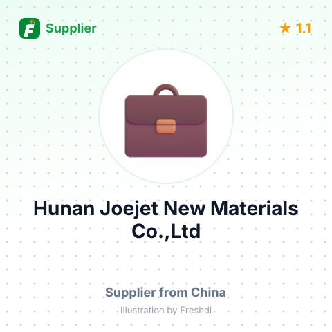 Hunan Joejet New Materials Co.,Ltd – summary card, no photo uploaded yet