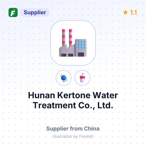 Hunan Kertone Water Treatment Co., Ltd. – summary card, no photo uploaded yet