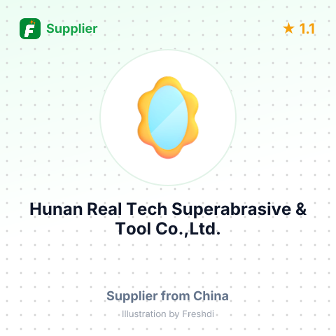 Hunan Real Tech Superabrasive & Tool Co.,Ltd. – summary card, no photo uploaded yet