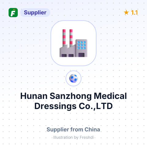 Hunan Sanzhong Medical Dressings Co.,LTD – summary card, no photo uploaded yet