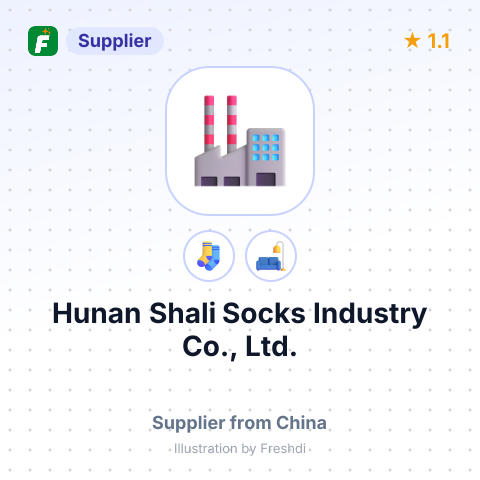 Hunan Shali Socks Industry Co., Ltd. – summary card, no photo uploaded yet