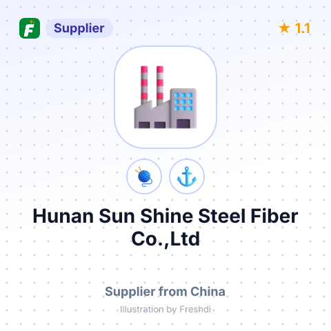 Hunan Sun Shine Steel Fiber Co.,Ltd – summary card, no photo uploaded yet