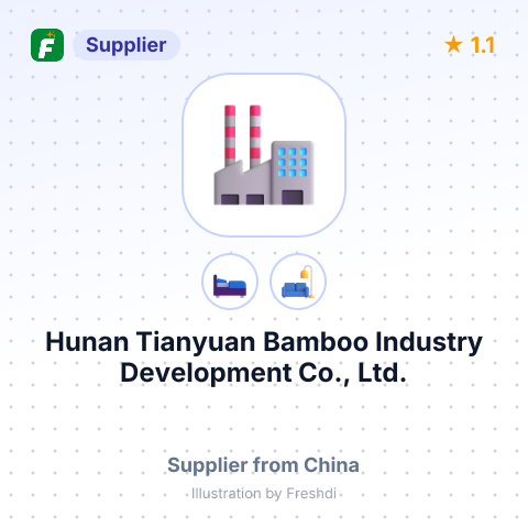 Hunan Tianyuan Bamboo Industry Development Co., Ltd. – summary card, no photo uploaded yet