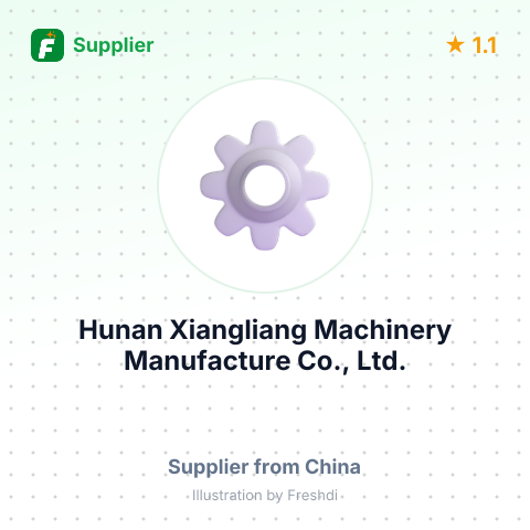 Hunan Xiangliang Machinery Manufacture Co., Ltd.  – summary card, no photo uploaded yet