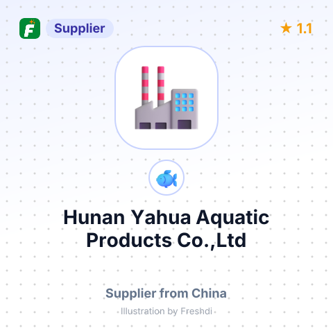 Hunan Yahua Aquatic Products Co.,Ltd – summary card, no photo uploaded yet