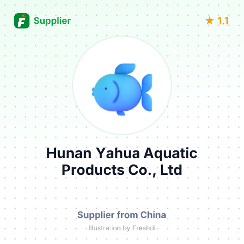 Hunan Yahua Aquatic Products Co., Ltd – summary card, no photo uploaded yet