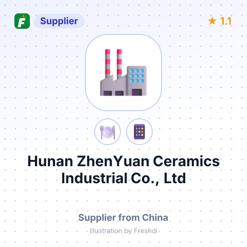 Hunan ZhenYuan Ceramics Industrial Co., Ltd – summary card, no photo uploaded yet