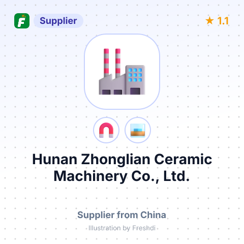 Hunan Zhonglian Ceramic Machinery Co., Ltd. – summary card, no photo uploaded yet
