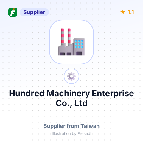 Hundred Machinery Enterprise Co., Ltd – summary card, no photo uploaded yet