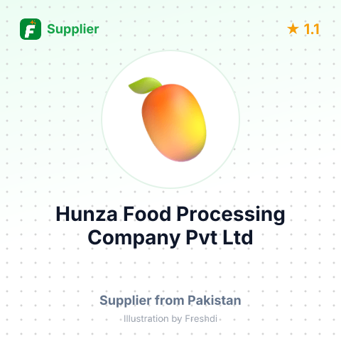 Hunza Food Processing Company Pvt Ltd  – summary card, no photo uploaded yet