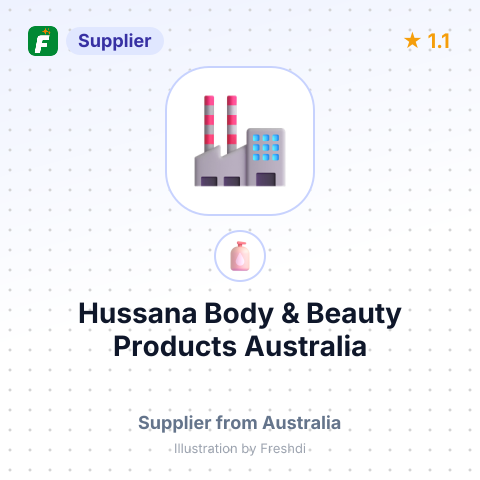 Hussana Body & Beauty Products Australia – summary card, no photo uploaded yet