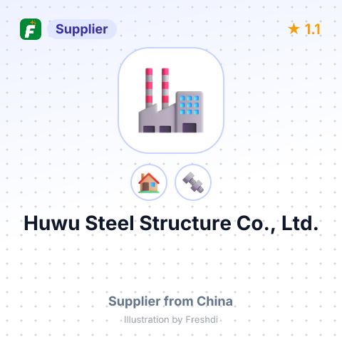 Huwu Steel Structure Co., Ltd. – summary card, no photo uploaded yet