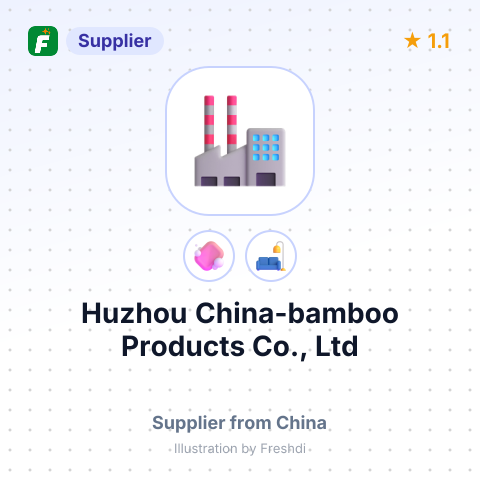 Huzhou China-bamboo Products Co., Ltd – summary card, no photo uploaded yet