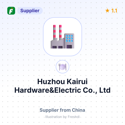 Huzhou Kairui Hardware&Electric Co., Ltd – summary card, no photo uploaded yet
