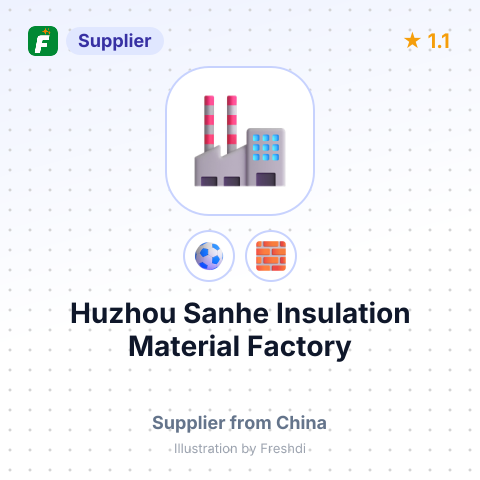 Huzhou Sanhe Insulation Material Factory – summary card, no photo uploaded yet